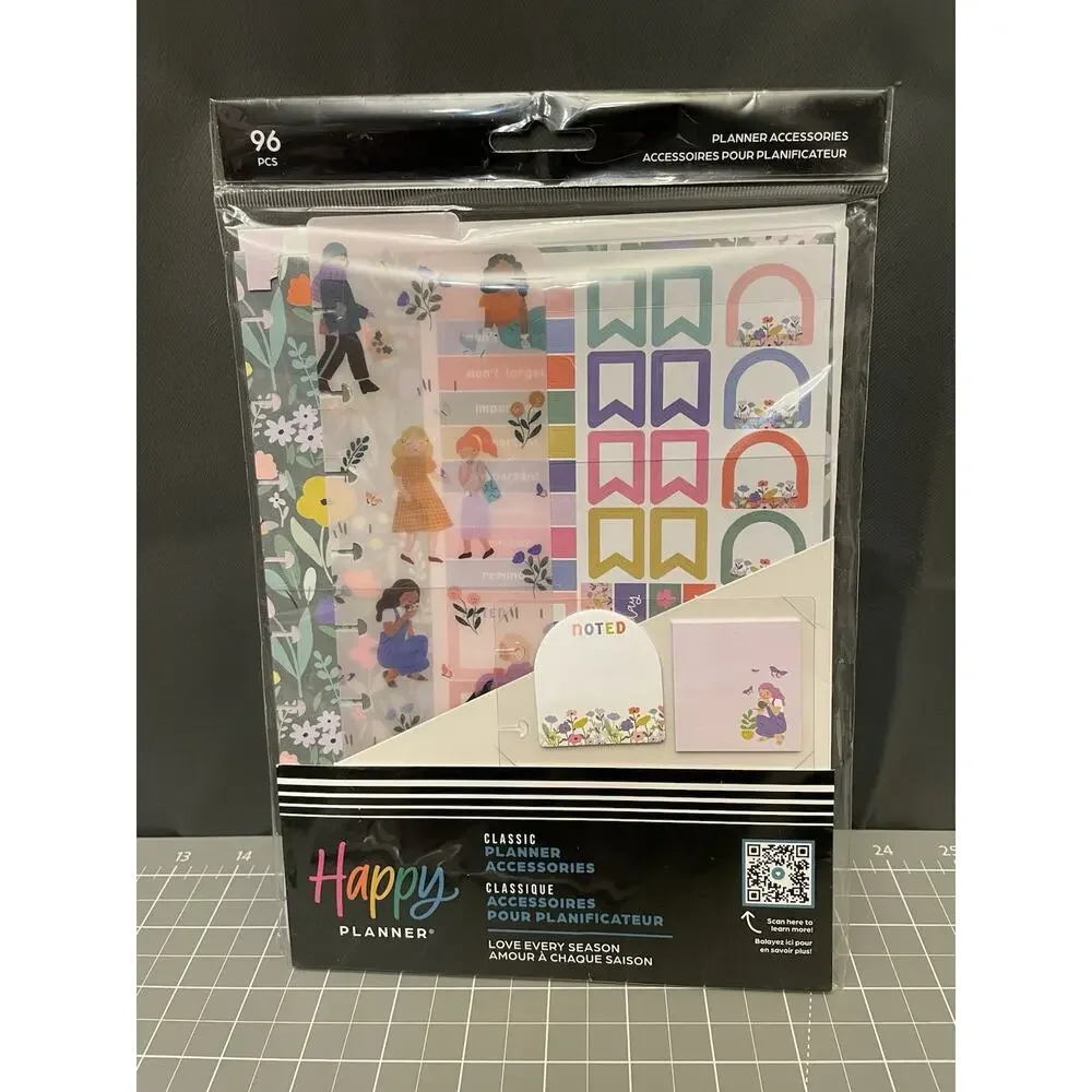 Happy Planner Accessories 9 Disc Classic Pack Love Every Season Squad Girls